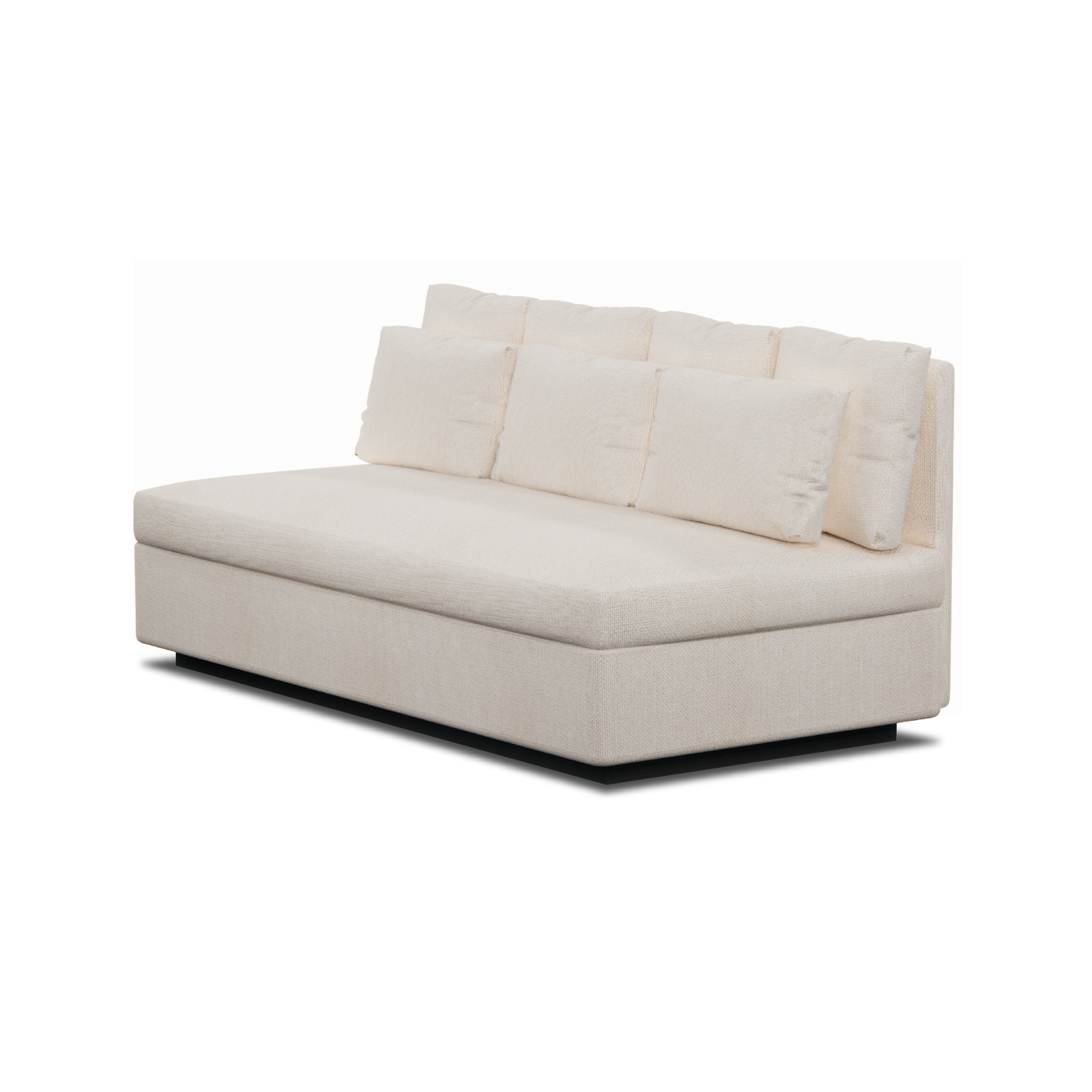 Beverly Hills Double Square Sectional Sofa (70"x33")