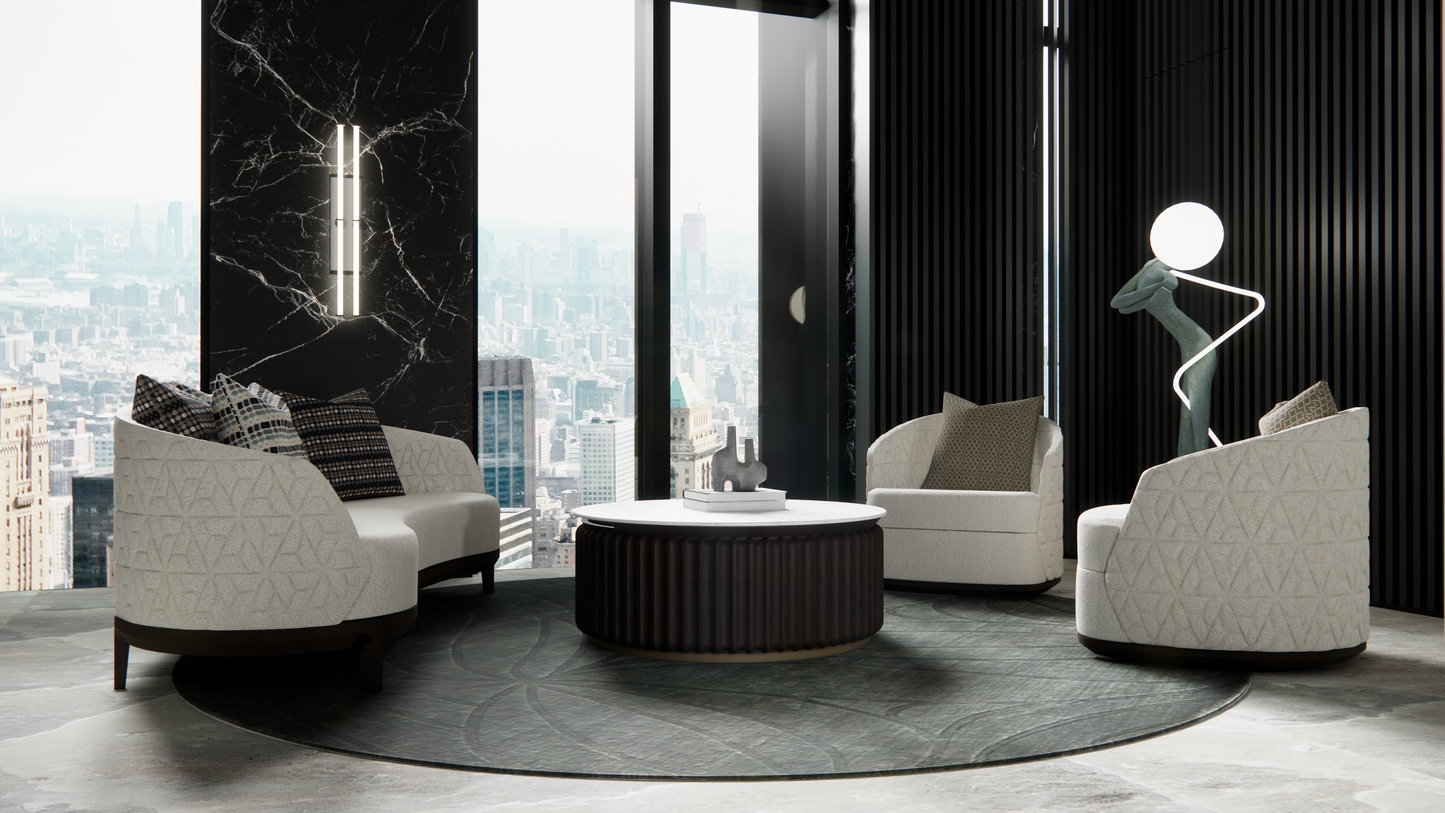 Dallas Round Coffee Table