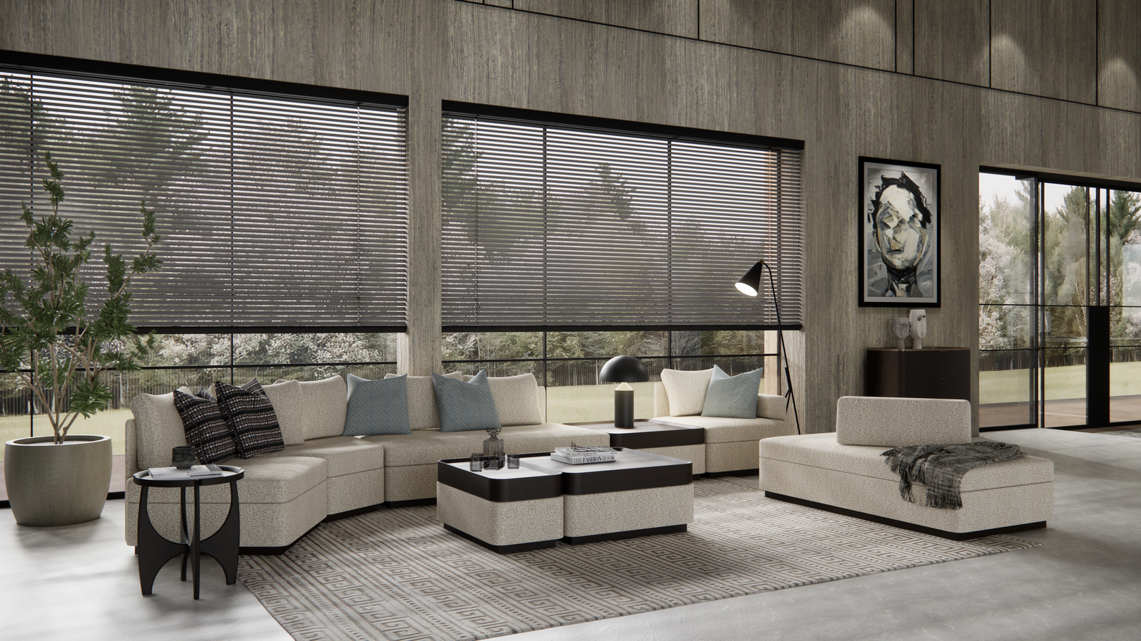 Beverly Hills Square Coffee Table (33"x33")