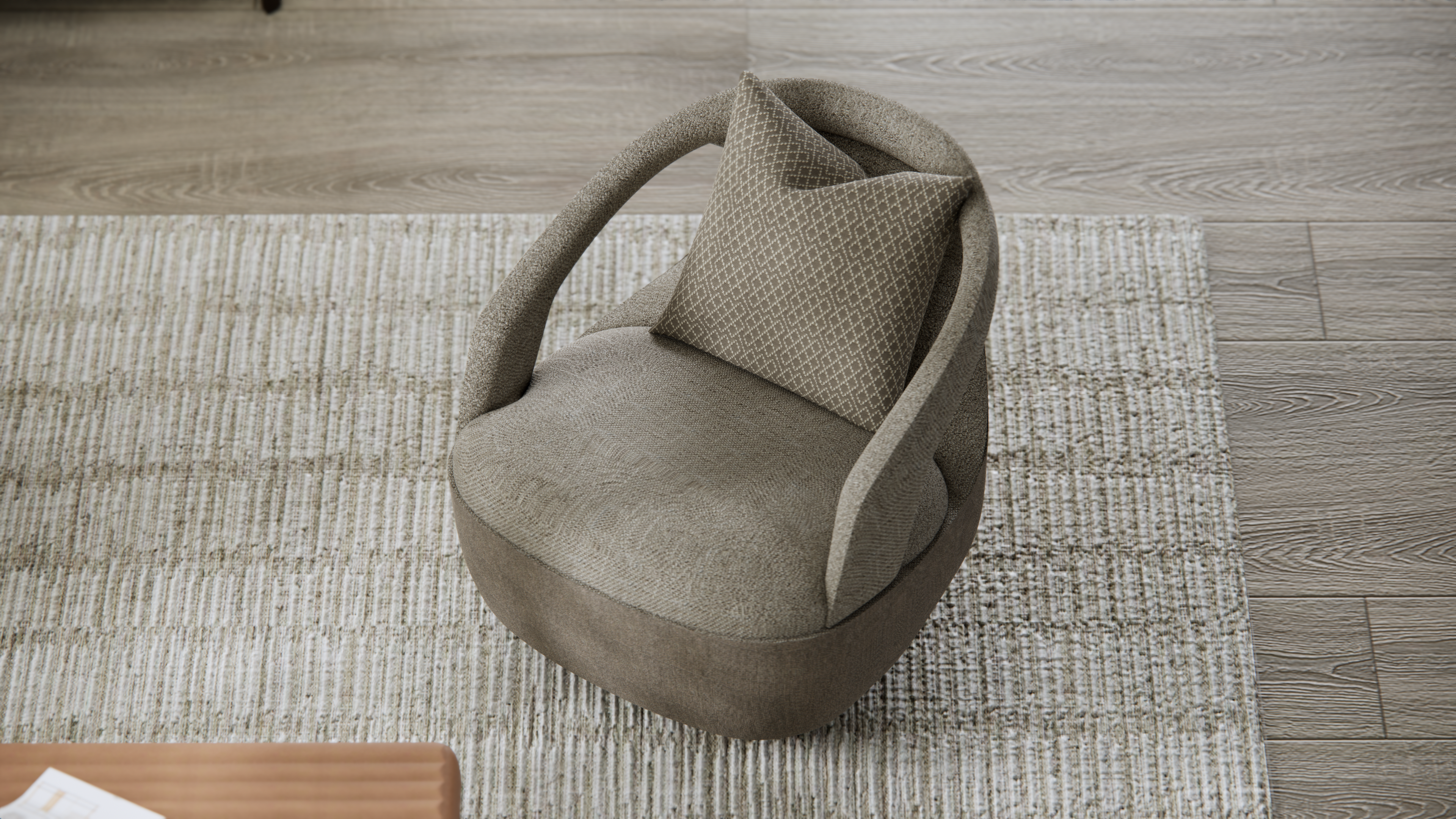 Melrose Swivel Lounge Chair