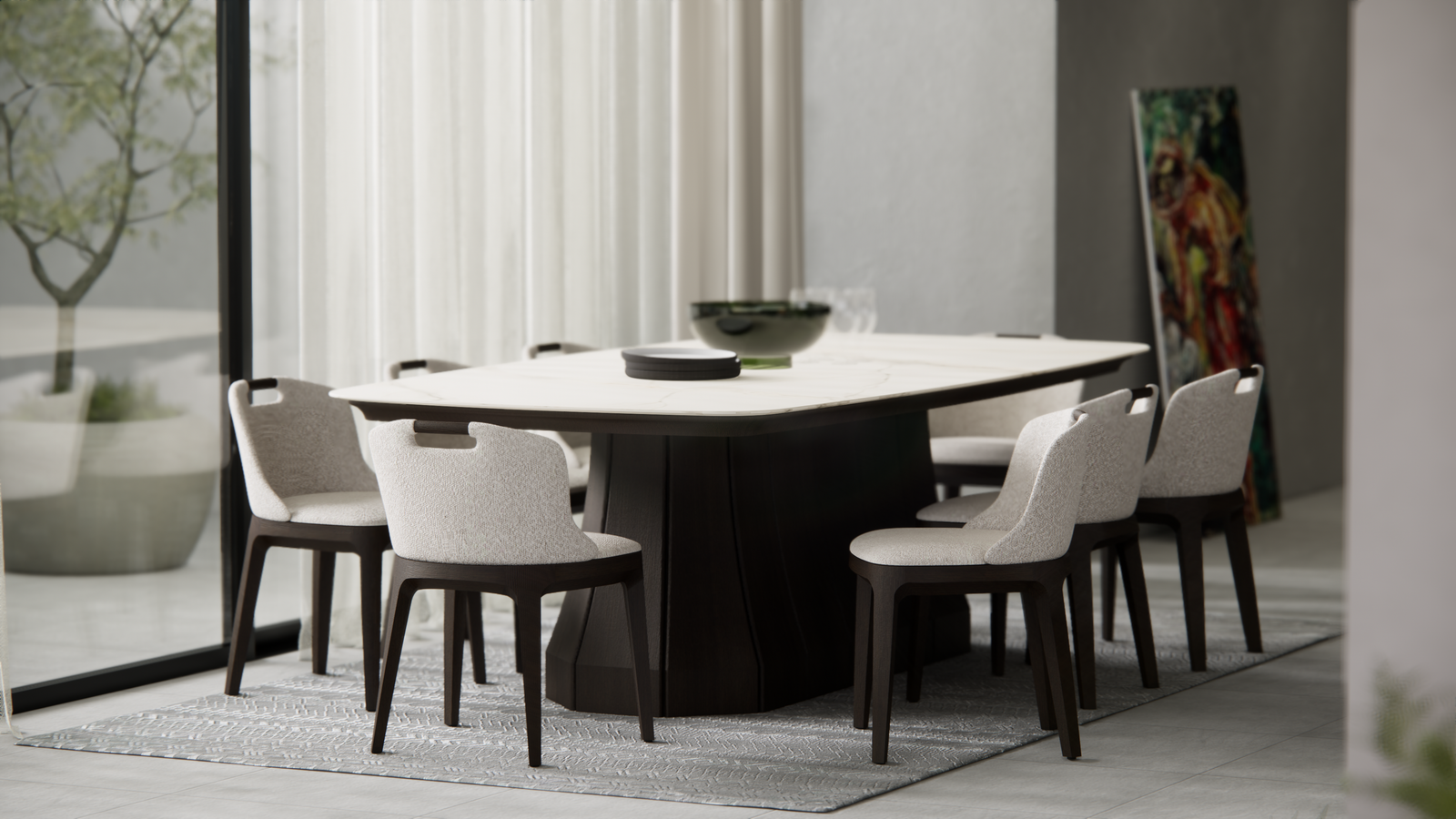 Manhattan Rectangle Dining Table