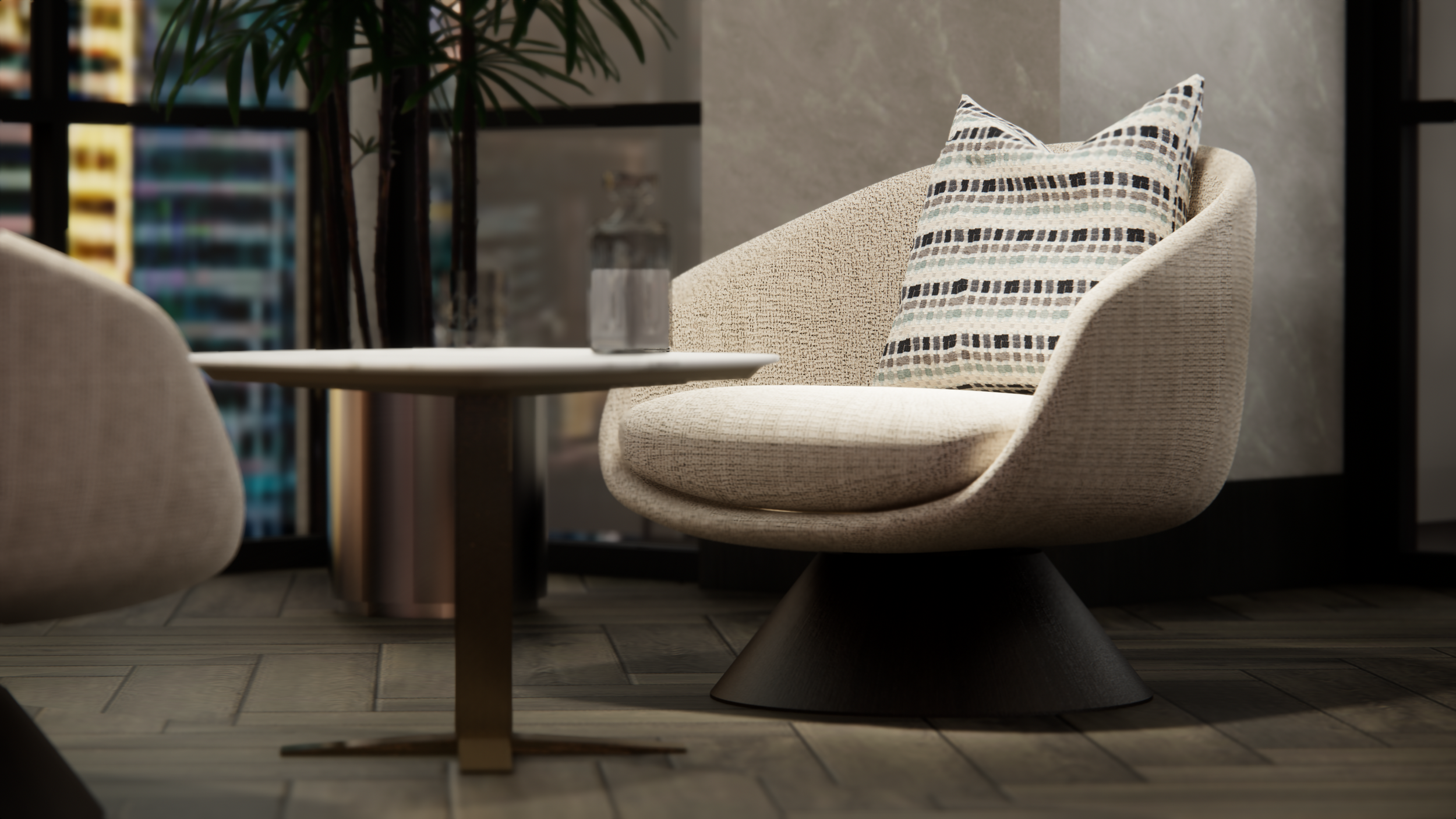 Pasadena Swivel Lounge Chair