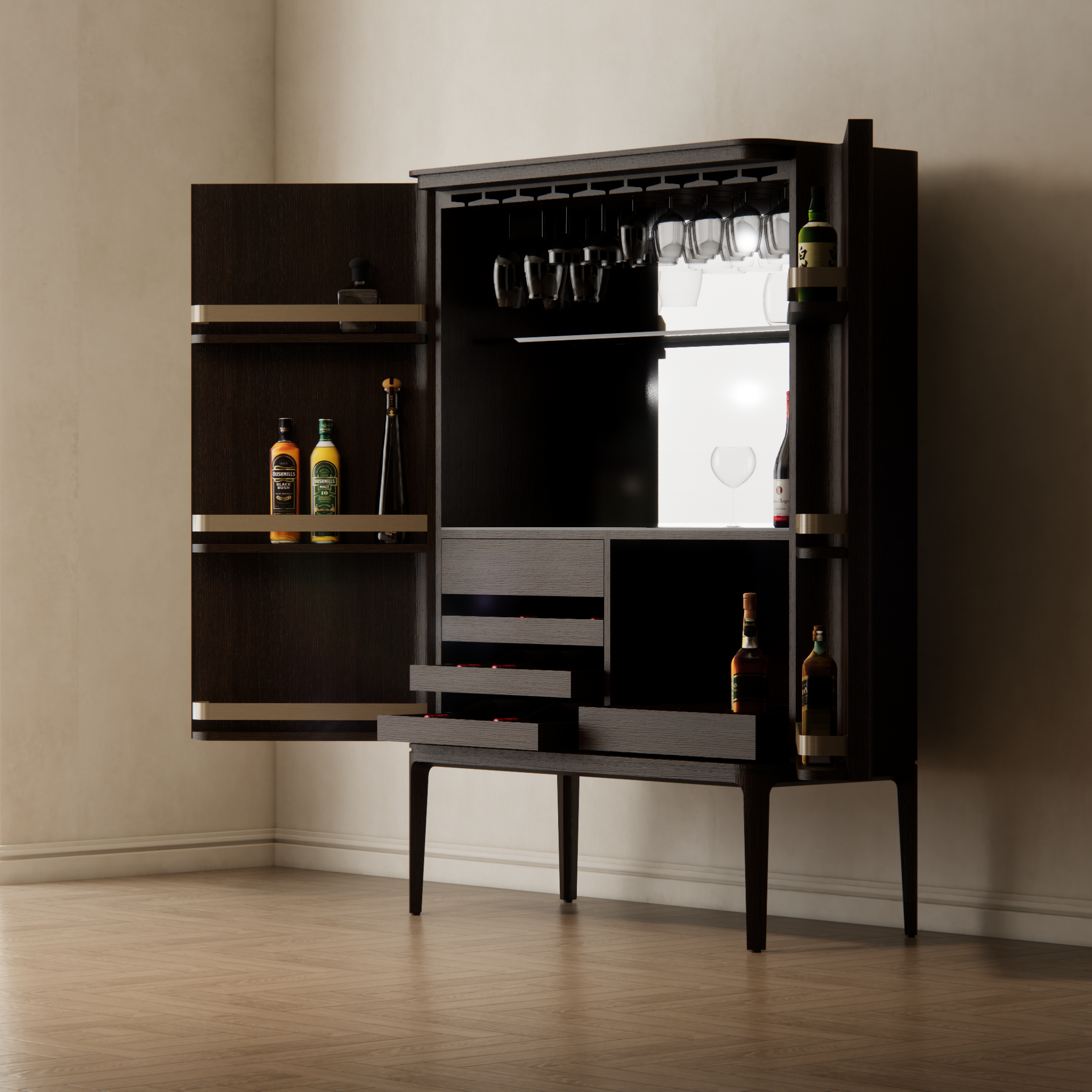 Saratoga Bar Cabinet
